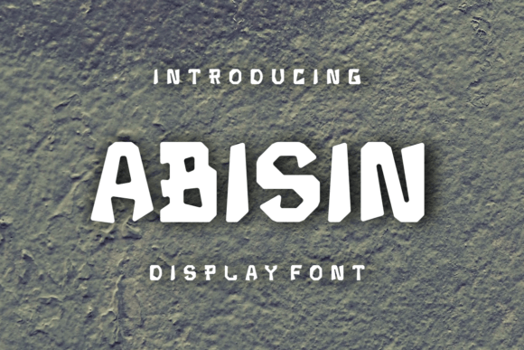 Abisin: A Bold Display Font for Modern Campaign Visuals