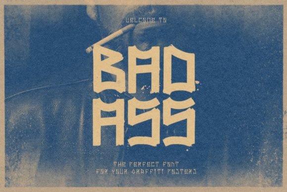 Badass: A Bold Typeface for Editorial Designers Who Dare
