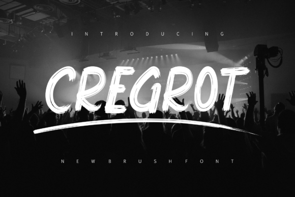 Cregrot Font: A Bold Display Typeface for Modern Marketing Visuals