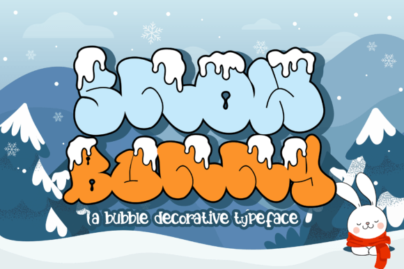 Elevate Your Brand with the Snow Bunny Display Font