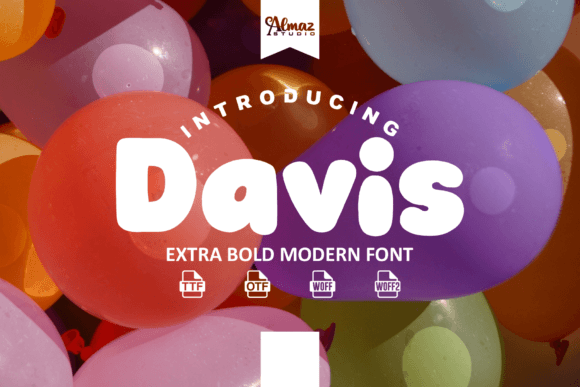 h1>Davis Font: A Bold Display Typeface for Playful Digital Branding