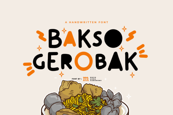 How Bakso Gerobak Font Can Elevate Your Small Business Branding