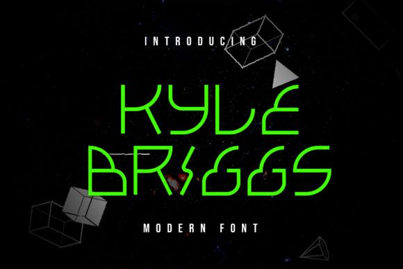 Kyle Briggs: A Sharp Modern Font for Bold Brand Identities
