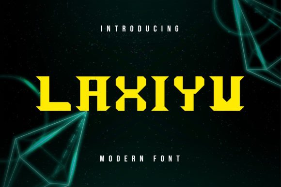Laxiyu: A Bold Display Font for Modern Web Design