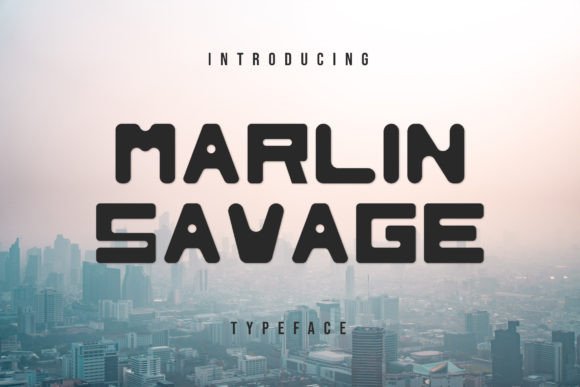 Marlin Savage: A Bold Display Font for Modern Marketing and Digital Design