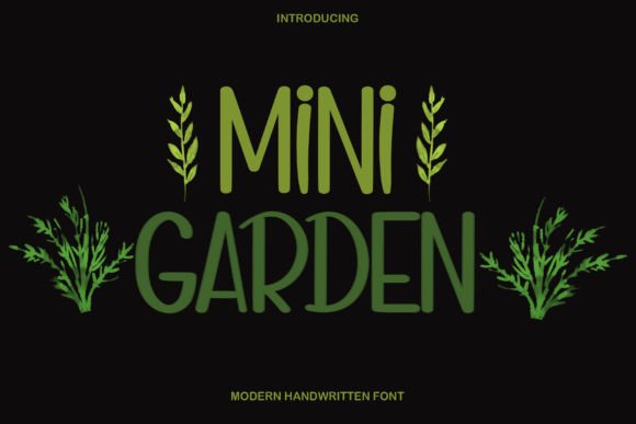Mini Garden: A Handwritten Font That Elevates Campaign Visuals
