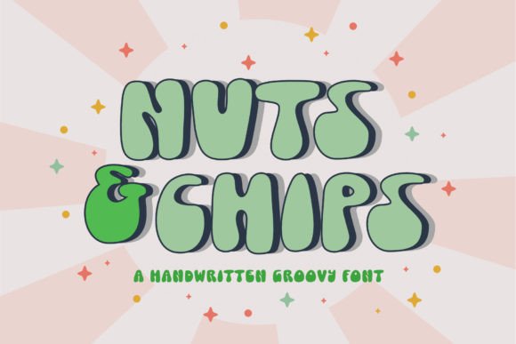 Nuts and Chips: A Designer’s Take on This Playful Display Font