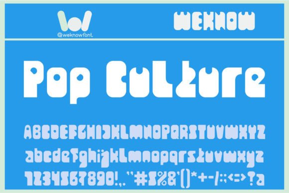 Pop Culture Font: Elevating Web Design with Bold Display Typography