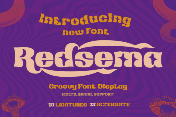 Redsema: A Fresh Display Font That Elevates Small Business Branding