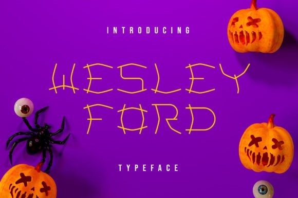 Wesley Ford: A Bold Display Font for Modern Marketing and Social Media Design